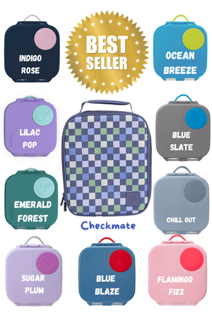 B.Box / Montiico Large and snack box bundle (NEW LARGER SIZE BAG)