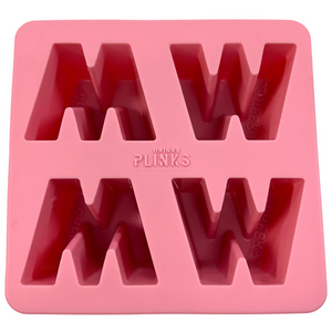 DrinksPlinks - Letter M (Limited edition pink tray)