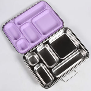Ecococoon - Stainless Steel Bento 5 - Grape