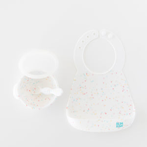 Bumkins Silicone Bib - Vanilla Sprinkle