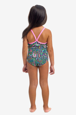 FUNKITA - SPRING FLIGHT TODDLER GIRL'S PRINTED ONE PIECE