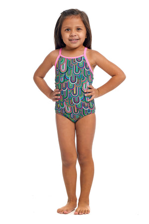 FUNKITA - SPRING FLIGHT TODDLER GIRL'S PRINTED ONE PIECE