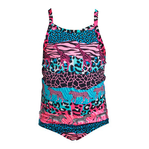 FUNKITA - WILD THINGS TODDLER GIRL'S PRINTED ONE PIECE