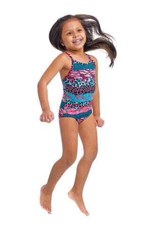 FUNKITA - WILD THINGS TODDLER GIRL'S PRINTED ONE PIECE