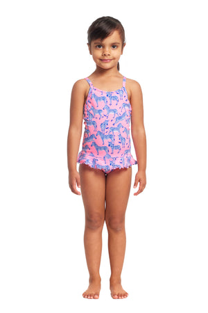 FUNKITA - TODDLER GIRLS BELTED FRILL ONE PIECE - Twinkle Toes