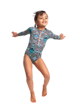 FUNKITA - TODDLER GIRLS PRINTED SUN COVER ONE PIECE - Weave Please