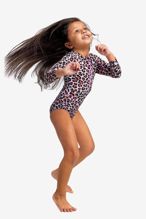FUNKITA - SOME ZOO LIFE TODDLER GIRL'S SUN COVER ONE PIECE