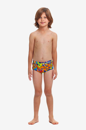MIXED MESS TODDLER BOY'S PRINTED TRUNKS