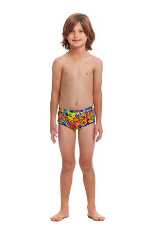 MIXED MESS TODDLER BOY'S PRINTED TRUNKS