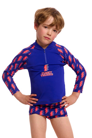 Flash TODDLER BOY'S ZIPPY RASH VEST
