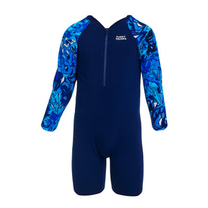 FUNKY TRUNKS - TODDLER BOYS GO JUMP SUIT - True Bluey