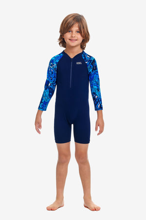 FUNKY TRUNKS - TODDLER BOYS GO JUMP SUIT - True Bluey