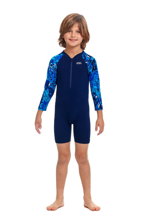 FUNKY TRUNKS - TODDLER BOYS GO JUMP SUIT - True Bluey