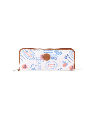 Fold-Up Tote - Mediterranean