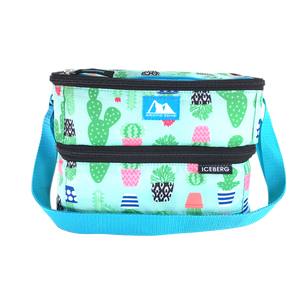 Arctic Zone Dual Lunch Bag - Cactus