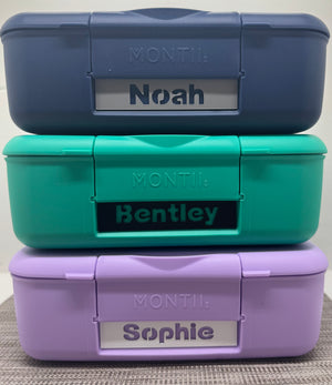 Personalised Laser Cut Name Plate for Montiico Feast Lunch Box