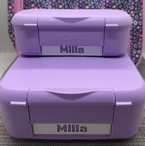 Personalised Laser Cut Name Plate for Montiico Feast Lunch Box