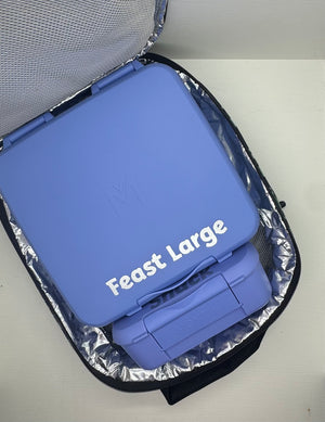 Montiico Feast Large and snack box bundle (NEW LARGER SIZE BAG)