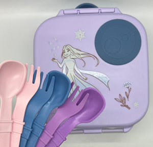 Replay Cutlery Bundle - Purple / Denim / Ice Pink