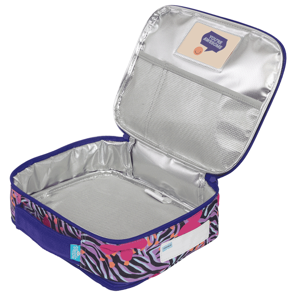 Spencil Big Cooler Lunch Bag + Chill Pack - Born To Be Wild