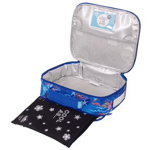 Spencil Big Cooler Lunch Bag + Chill Pack - CORAL GARDEN