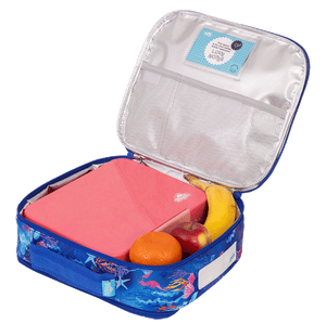 Spencil Big Cooler Lunch Bag + Chill Pack - CORAL GARDEN