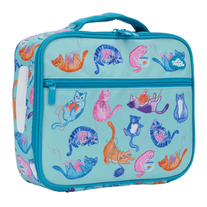 Spencil Big Cooler Lunch Bag + Chill Pack - CRAZY CATS