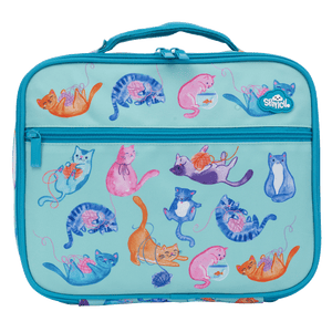 Spencil Big Cooler Lunch Bag + Chill Pack - CRAZY CATS