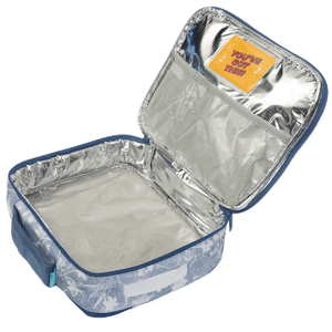 Spencil Big Cooler Lunch Bag + Chill Pack - Denim Daze