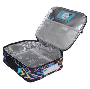 Spencil Big Cooler Lunch Bag + Chill Pack - HEARTS AND CROSSES