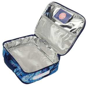 Spencil Big Cooler Lunch Bag + Chill Pack - Liquid Marble