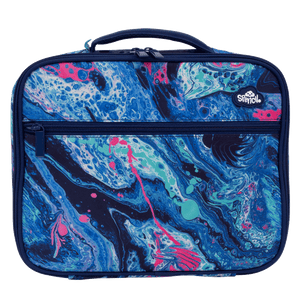 Spencil Big Cooler Lunch Bag + Chill Pack - Liquid Marble