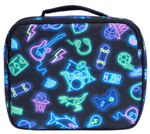 Spencil Big Cooler Lunch Bag + Chill Pack - NEON LIFE