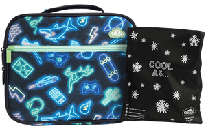 Spencil Big Cooler Lunch Bag + Chill Pack - NEON LIFE