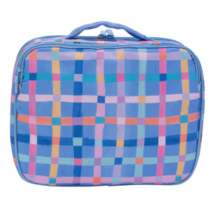 Spencil Big Cooler Lunch Bag + Chill Pack - PASTEL PLAID