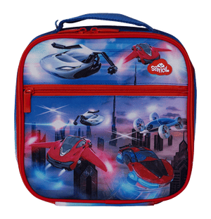 Spencil Little Cooler Lunch Bag + Chill Pack - FLYING CARS