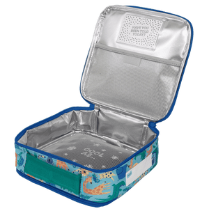 Spencil Little Cooler Lunch Bag + Chill Pack - Safari Puzzle