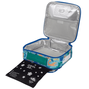 Spencil Little Cooler Lunch Bag + Chill Pack - Safari Puzzle
