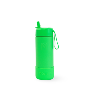MontiiCo 475ml Drink Bottle Sipper - Apple