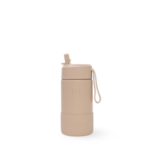 MontiiCo 350ml Drink Bottle Sipper - Sand