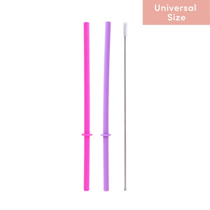 Flexi Stopper Straw Set - Calypso & Dusk