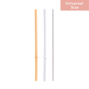 Flexi Stopper Straw Set - Dune & Blizzard