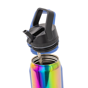 Montii.Co Drink Bottle Sport Sipper Lid 450ml - Rainbow
