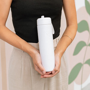 Montii.co Fusion 700ml Drink Bottle with Sipper Lid - Blizzard