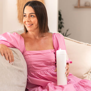 Montii.co Fusion 700ml Drink Bottle with Sipper Lid - Blizzard