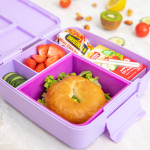 Montiico Bento Feast Square Tray - Fuchsia