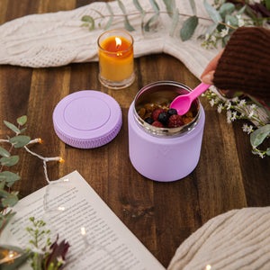 Montiico Insulated Food Jar - Lilac