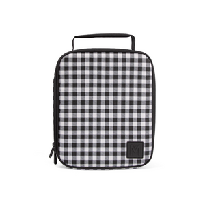 Montiico Insulated Lunch bag - Large - Black Gingham