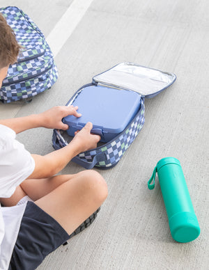 Montiico Insulated Lunch bag - Large - Checkmate