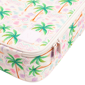 MontiiCo Large Insulated Lunch Bag - Pastel Palms